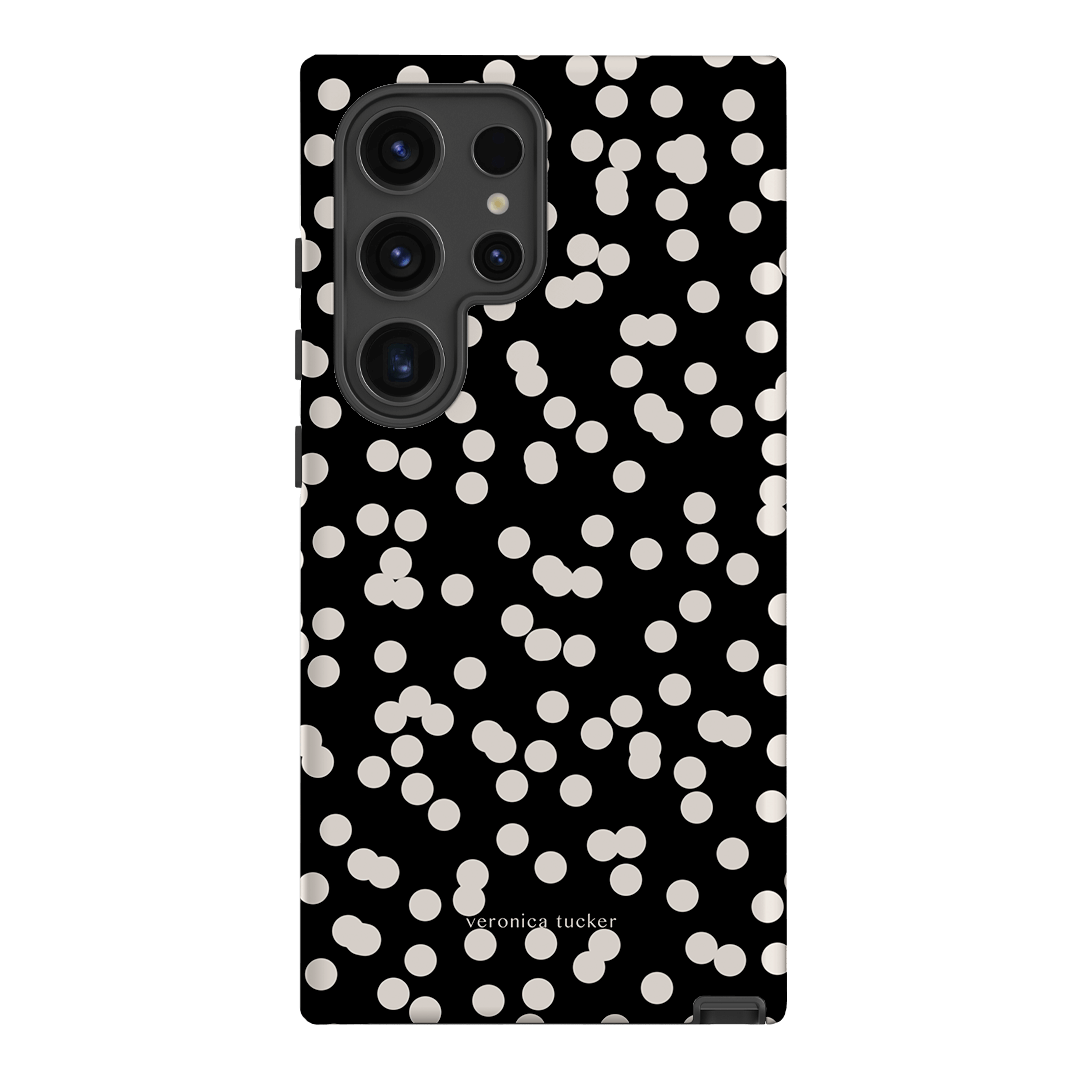 Mini Confetti Noir Printed Phone Cases Samsung Galaxy S24 Ultra / Armoured by Veronica Tucker - The Dairy