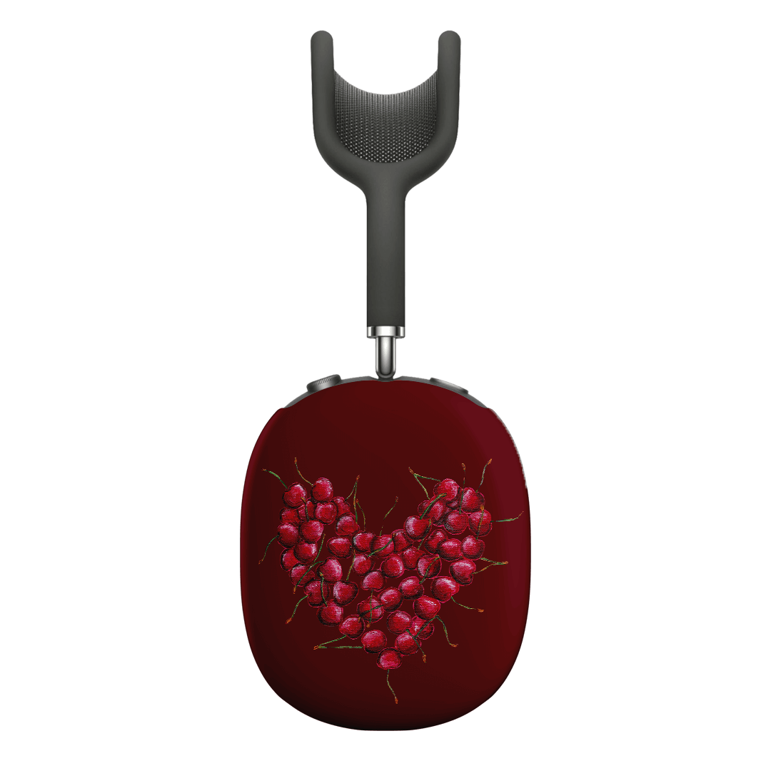 Cherry Heart AirPods Max Case