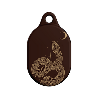 Astro Snake in Brown AirTag Case