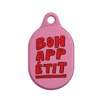 Bon Appetit AirTag Case AirTag Case by The Dairy - The Dairy