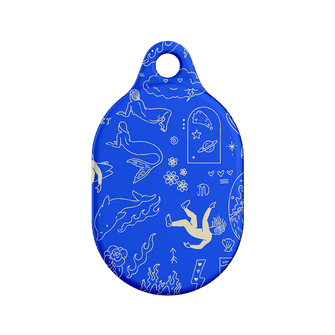 Easty Flash Blue AirTag Case AirTag Case by Easty Beasty - The Dairy