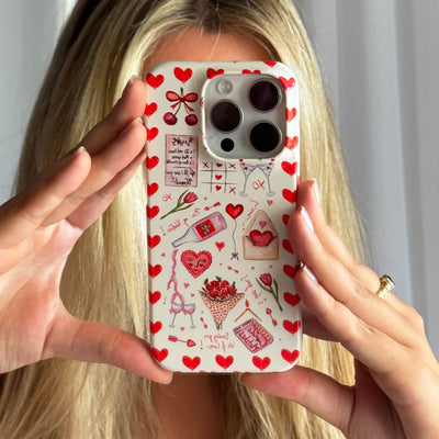 Love Note Printed Phone Cases iPhone 16 / Armoured by BG. Studio - The Dairy