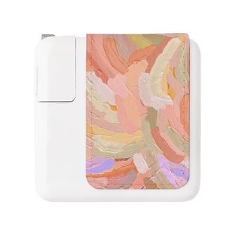 Sunshine MacBook Charger Sticker Power Adapter Skin Small by Erin Reinboth - The Dairy