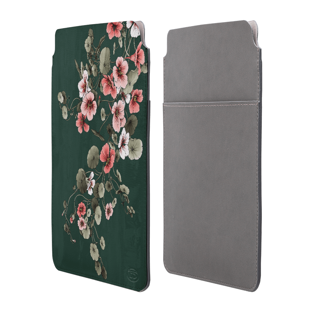 Nasturtium Laptop & iPad Sleeve Laptop & Tablet Sleeve by Typoflora - The Dairy