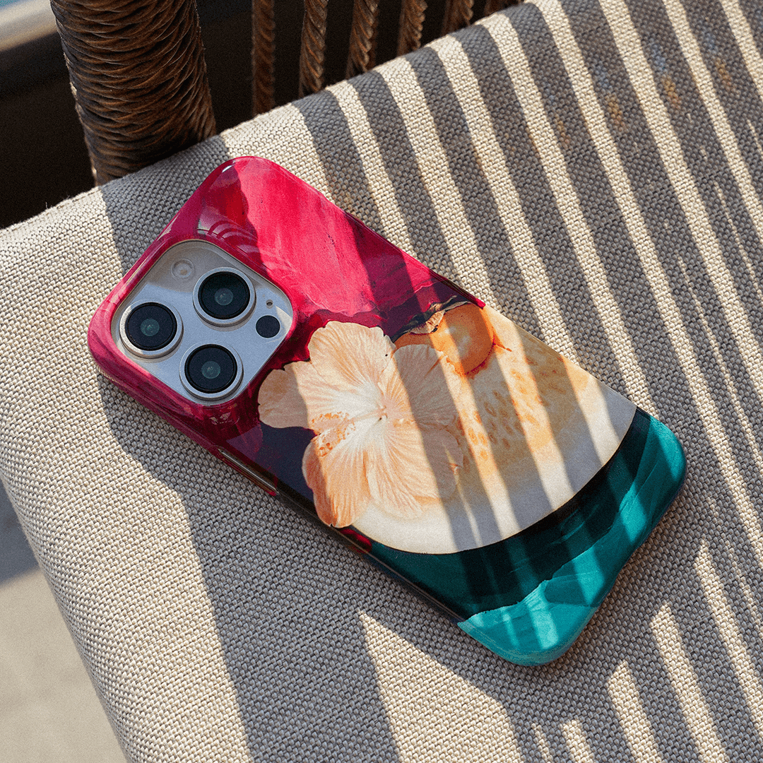 Hibiscus Melon Printed Phone Cases by Nicole Nelius - The Dairy