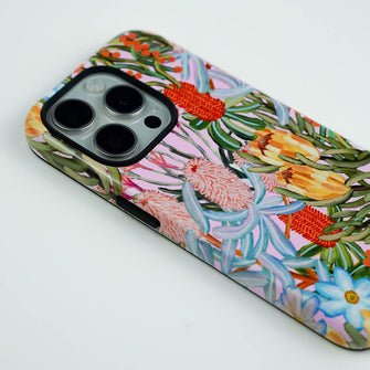 Floral Sorbet Printed Phone Cases iPhone 16 / Armoured by Amy Gibbs - The Dairy