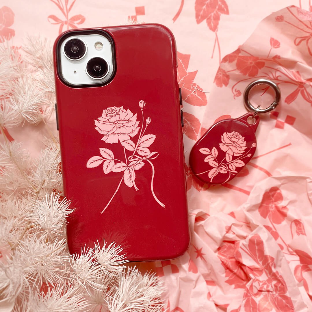 Rouge Printed Phone Cases by Typoflora - The Dairy
