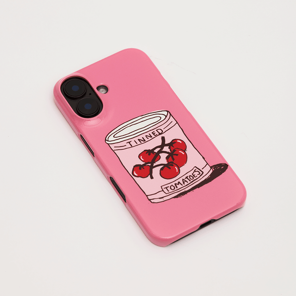 Saucy Pink Printed Phone Cases iPhone 16 / Armoured by The Dairy - The Dairy