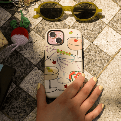 Cosmopolitan Dreams Printed Phone Cases by Phthalo Ruth - The Dairy