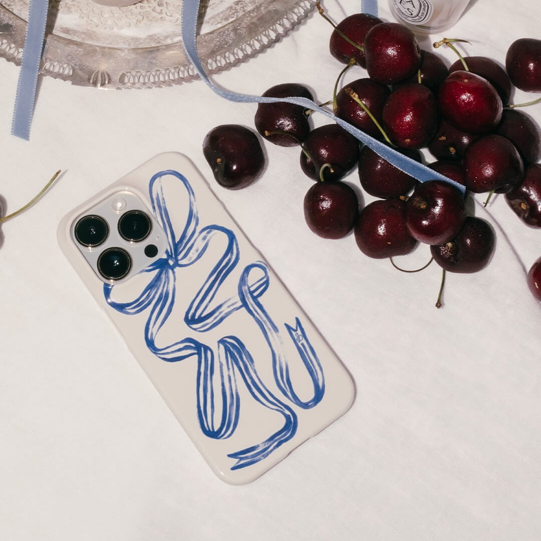 Bowerbird Ribbon Printed Phone Cases by Jasmine Dowling - The Dairy