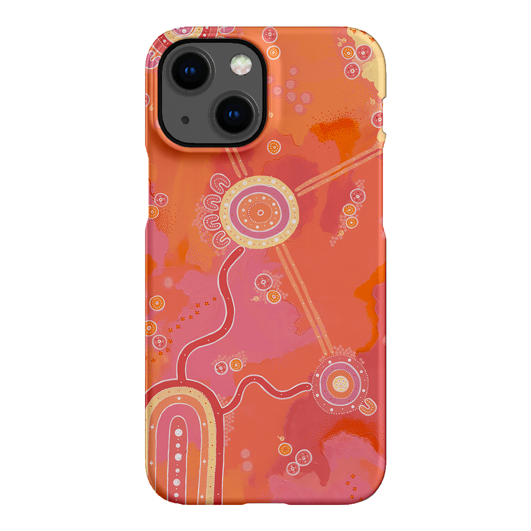 Across The Land Printed Phone Cases iPhone 13 Mini / Snap by Nardurna - The Dairy
