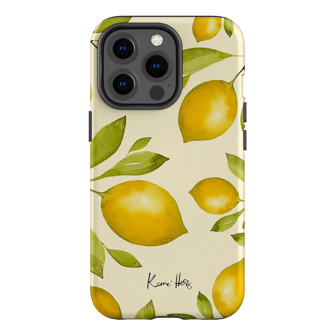 Summer Limone Printed Phone Cases iPhone 13 Pro / Armoured by Kerrie Hess - The Dairy