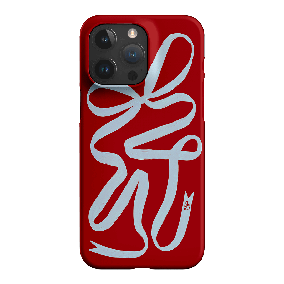 Cottage Ribbon Printed Phone Cases iPhone 15 Pro Max / Snap by Jasmine Dowling - The Dairy