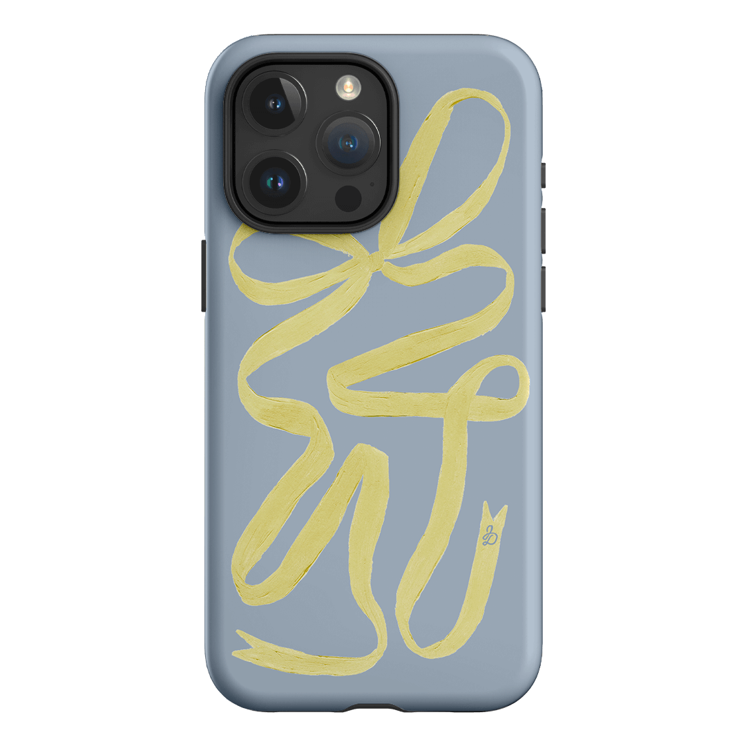 Sorbet Ribbon Printed Phone Cases iPhone 15 Pro Max / Armoured by Jasmine Dowling - The Dairy