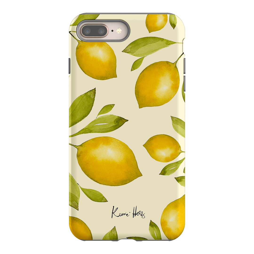 Summer Limone Printed Phone Cases iPhone 8 Plus / Armoured by Kerrie Hess - The Dairy