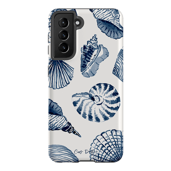 Blue Shells Printed Phone Cases Samsung Galaxy S21 / Armoured by Cass Deller - The Dairy