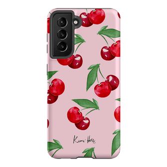 Cherry Rose Printed Phone Cases Samsung Galaxy S21 / Armoured by Kerrie Hess - The Dairy