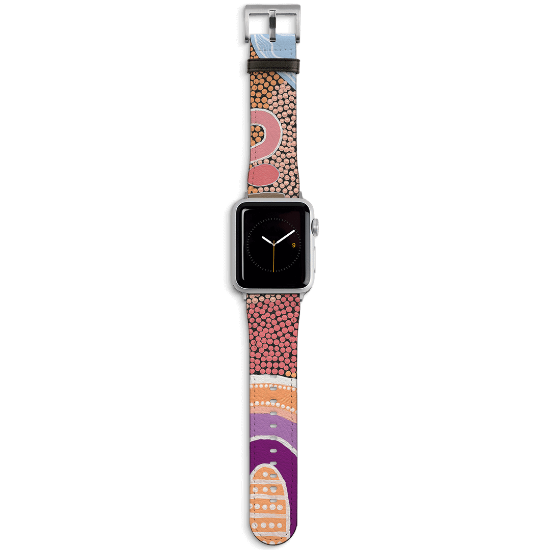 Burn Off Apple Watch Band Watch Strap 38/40 MM Silver by Nardurna - The Dairy
