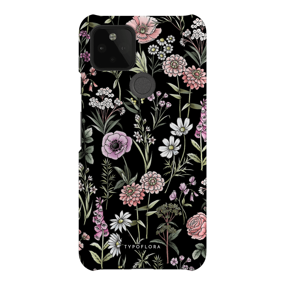 Flower Field Printed Phone Cases Google Pixel 5 / Snap by Typoflora - The Dairy